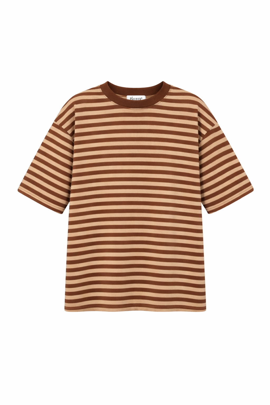 T-shirt Lila Marron
