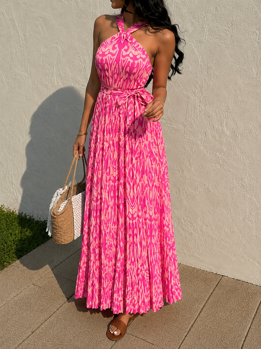 Robe Zoé rose
