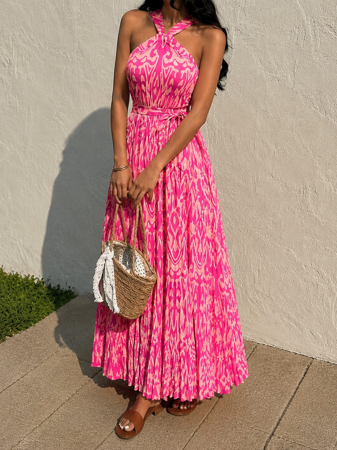 Robe Zoé rose