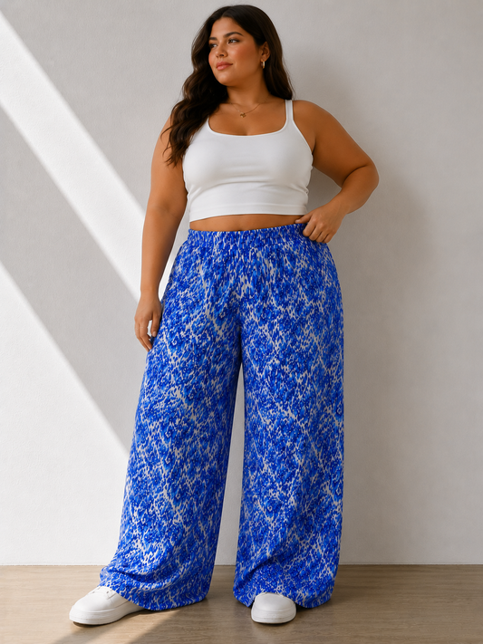 Pantalon Lucie Bleu