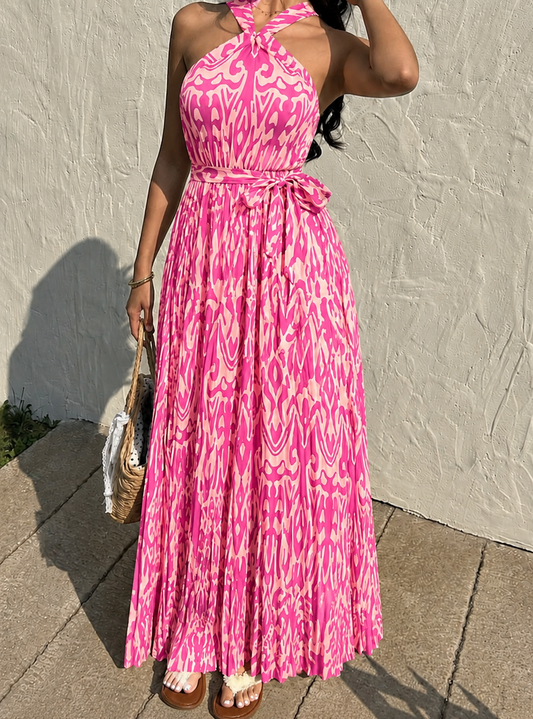 Robe Zoé rose