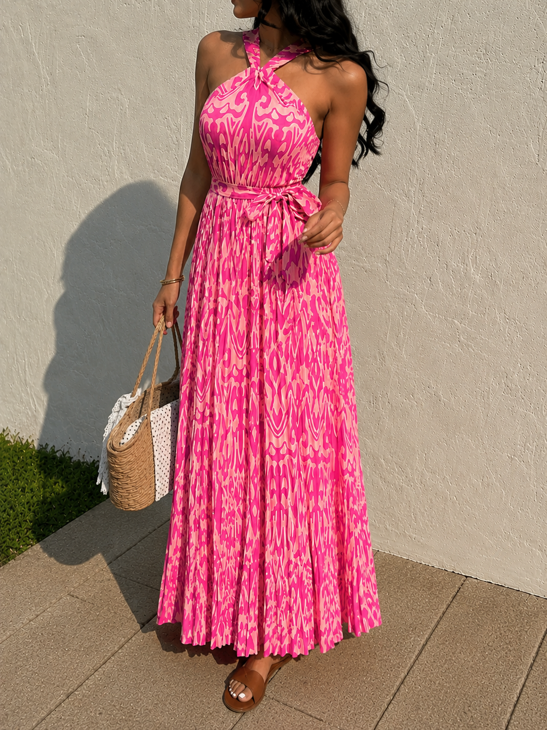 Robe Zoé rose
