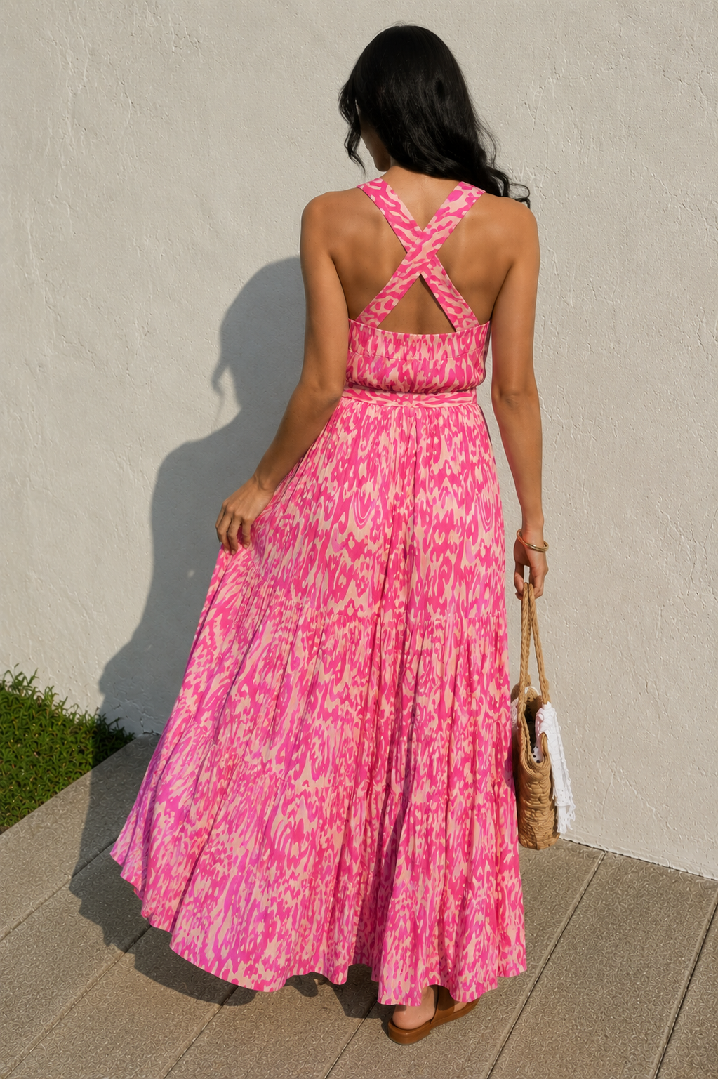 Robe Zoé rose