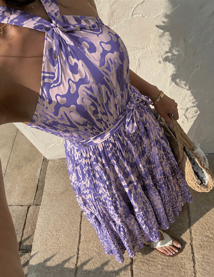 Robe Zoé violette