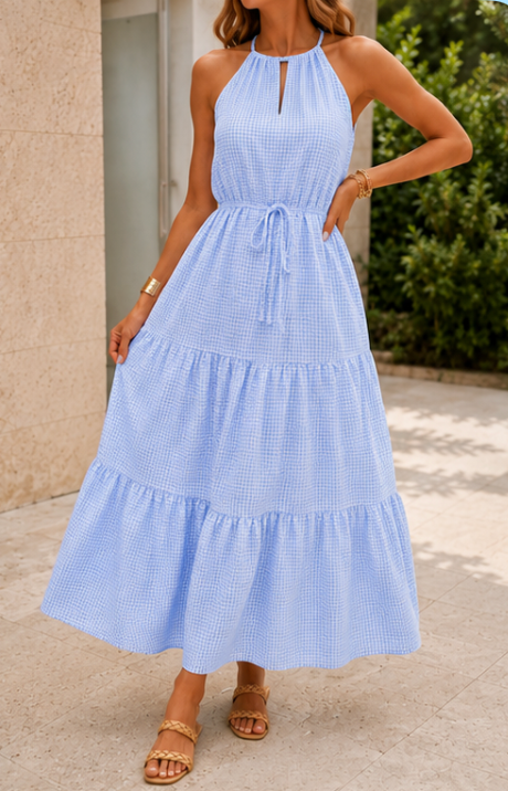 Robe Élise Bleu